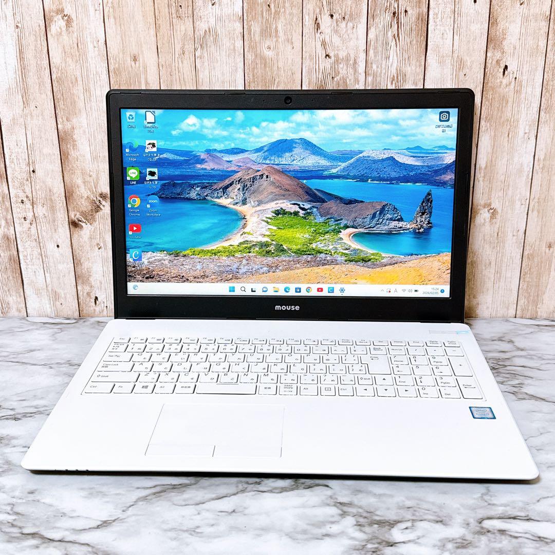 すぐ使えるノートパソコン‼高性能i7＆爆速SSD/メモリ8GB✨カメラ付き