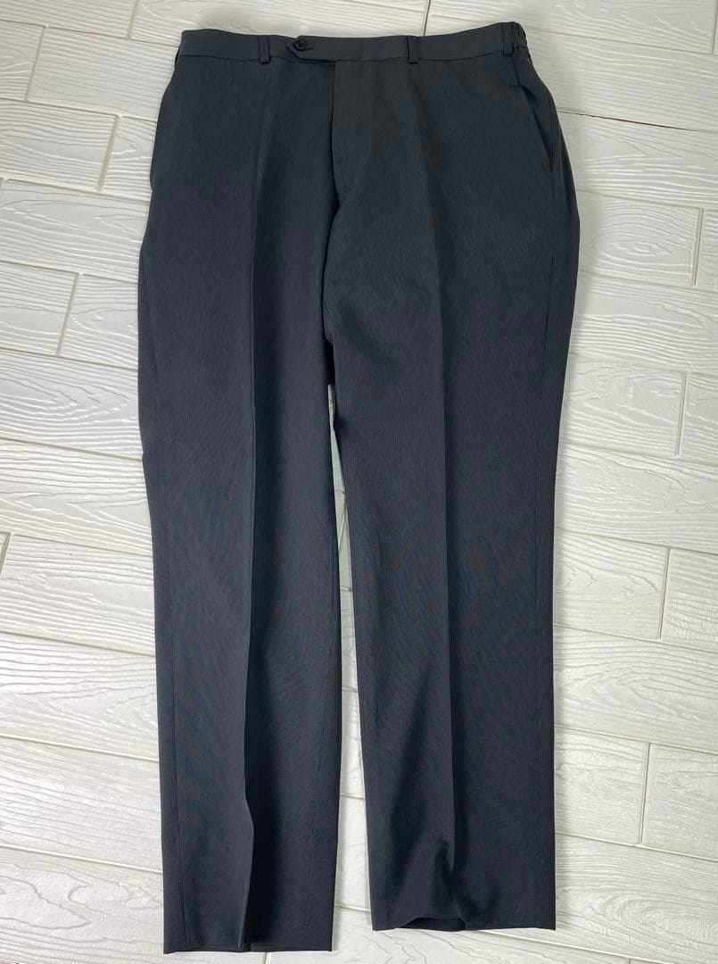 スーツセレクト　メンズ　4S スーツ　セットアップ　グレー　AB7 パンツ2本