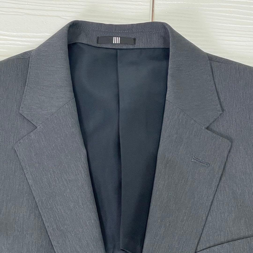 スーツセレクト　メンズ　4S スーツ　セットアップ　グレー　AB7 パンツ2本