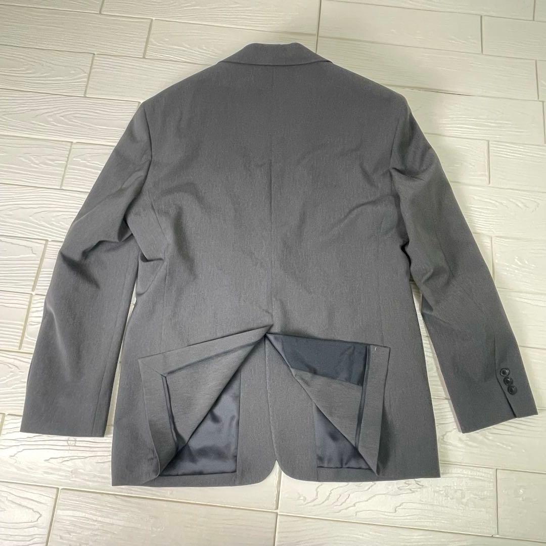 スーツセレクト　メンズ　4S スーツ　セットアップ　グレー　AB7 パンツ2本