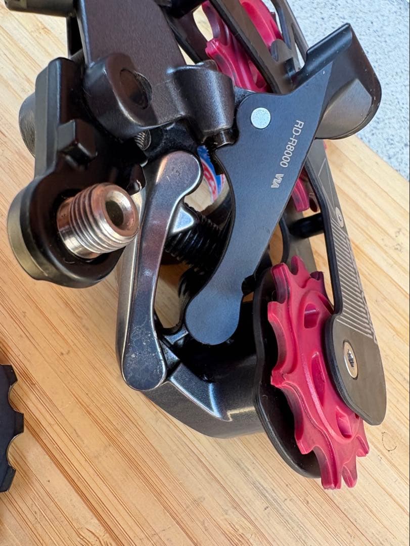 Shimano RD-R8000 改 ビッグプーリーお試し様に