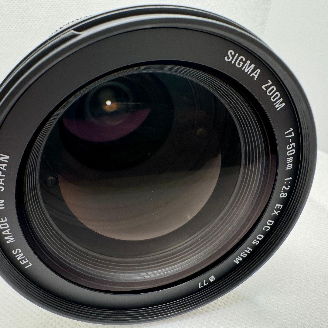 【美品】SIGMA 17-50mm F2.8 EX DC OS HSM ニコン用