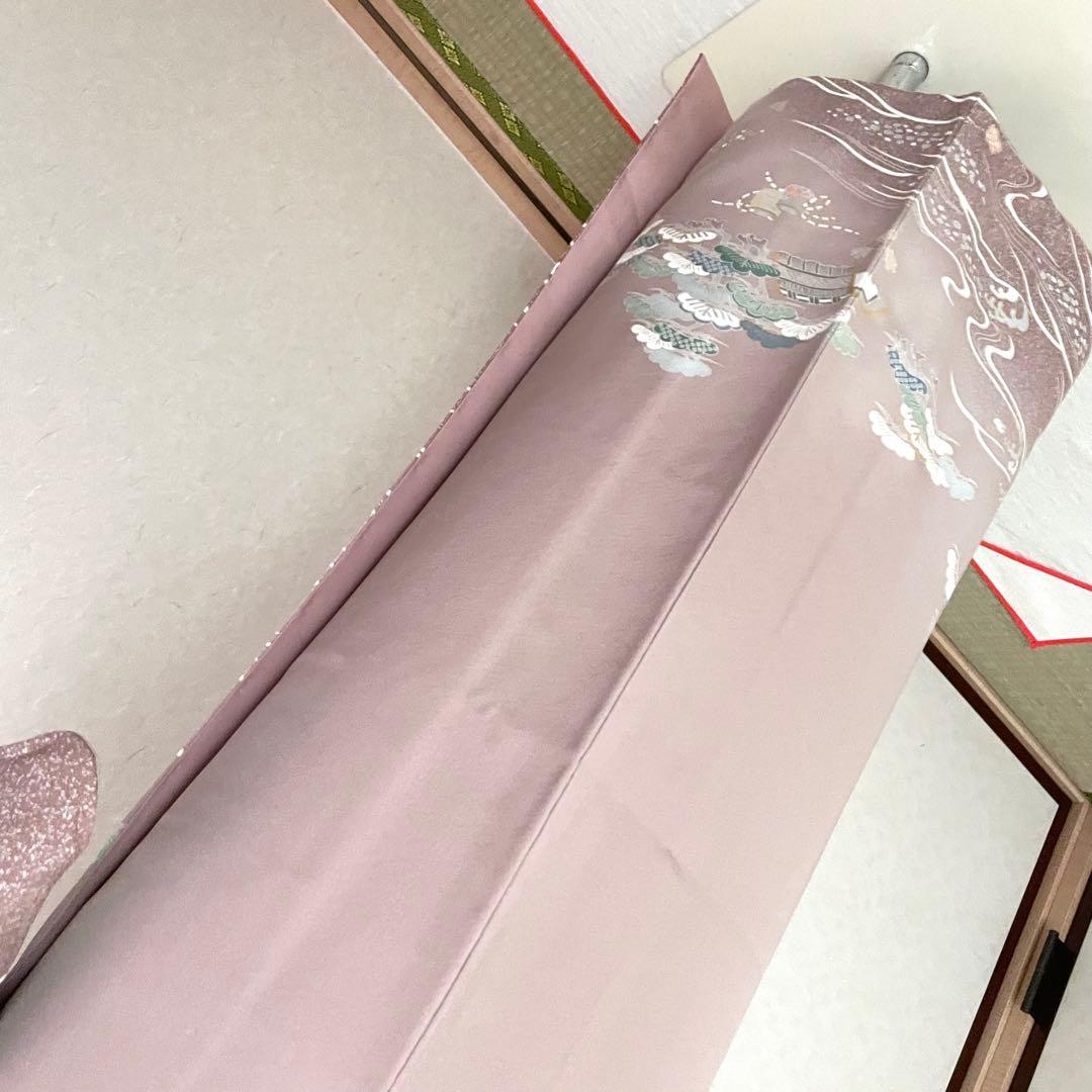 袷 4点 フルセット 訪問着 入学式 卒業式 入園式 卒園式 お宮参り 春 秋