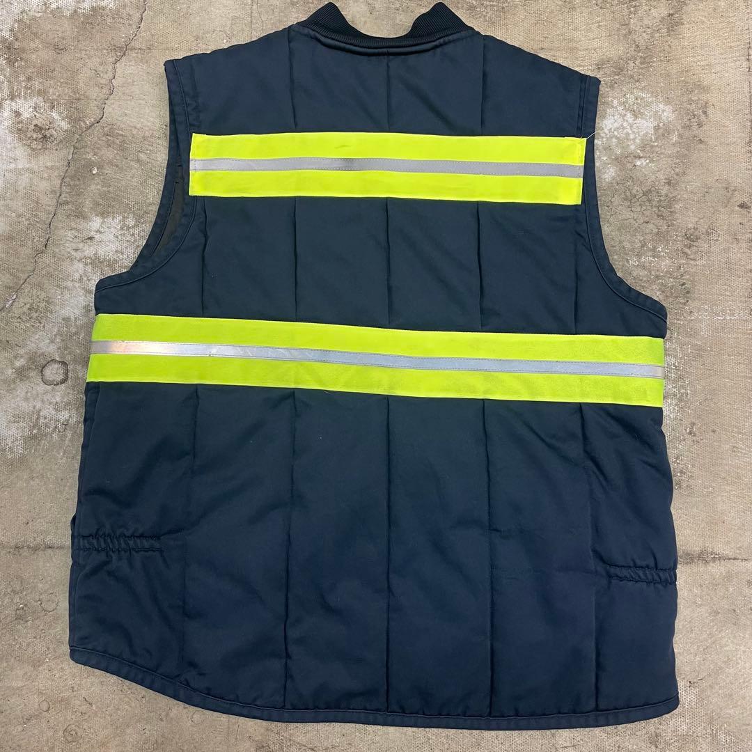 断*置様 古着 90-00年代 CINTASシンタス リフレクター ワークベスト