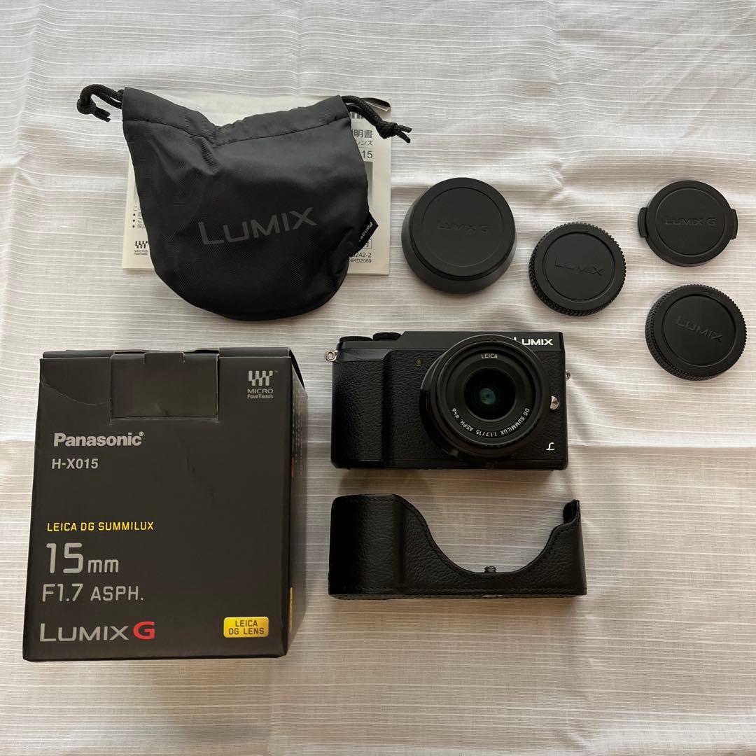デジタルカメラ lumix gx7mk2 LEICA 15mm f1.7