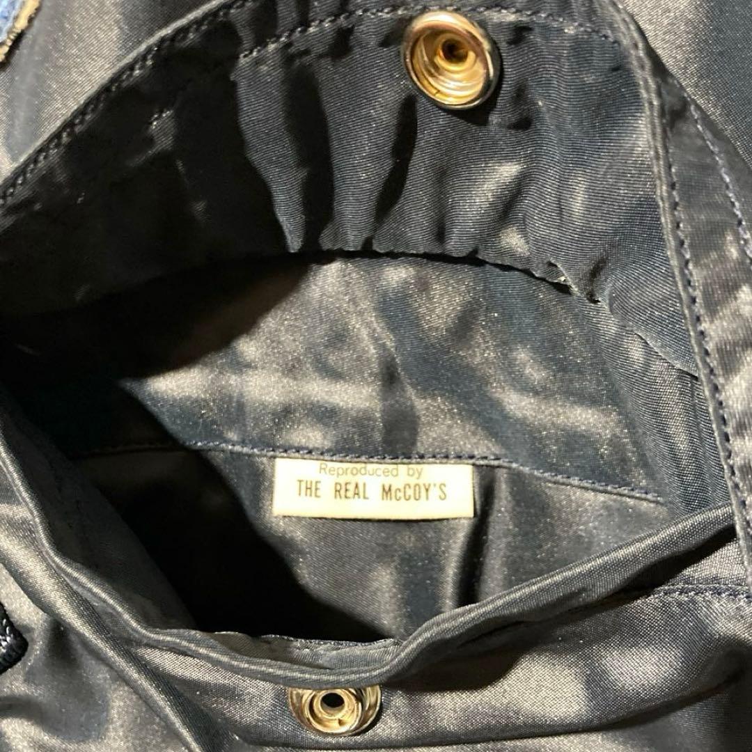 00'未使用 旧REAL McCOYS L-2AフライトJKT AFブルー38