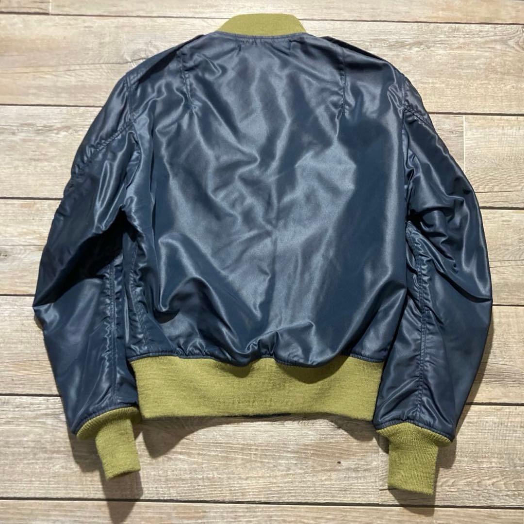 00'未使用 旧REAL McCOYS L-2AフライトJKT AFブルー38