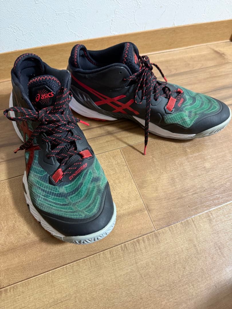 Ө*ө様 asics アシックス　メタライズ　27.5cm バレーボールシューズ