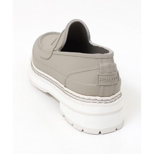新品　HUNTER 　ハンター リファインドステッチペニーローファー