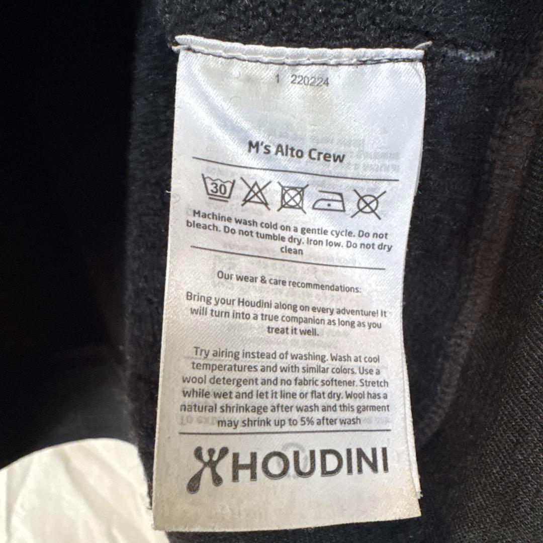HOUDINI M's Alto Crew アルトクルー　メンズ　S