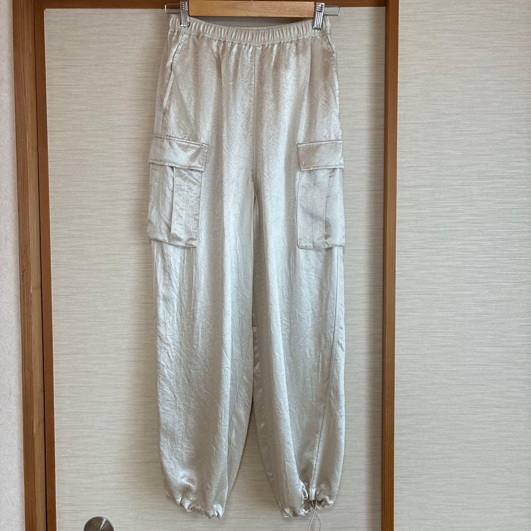 FRAMeWORKグリッターツイルカーゴパンツ　サイズ36