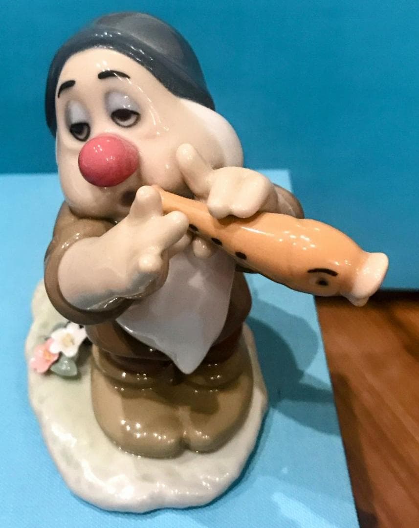 リヤドロ LLADRO スリーピー 80周年記念作品 白雪姫と7人の小人 美品