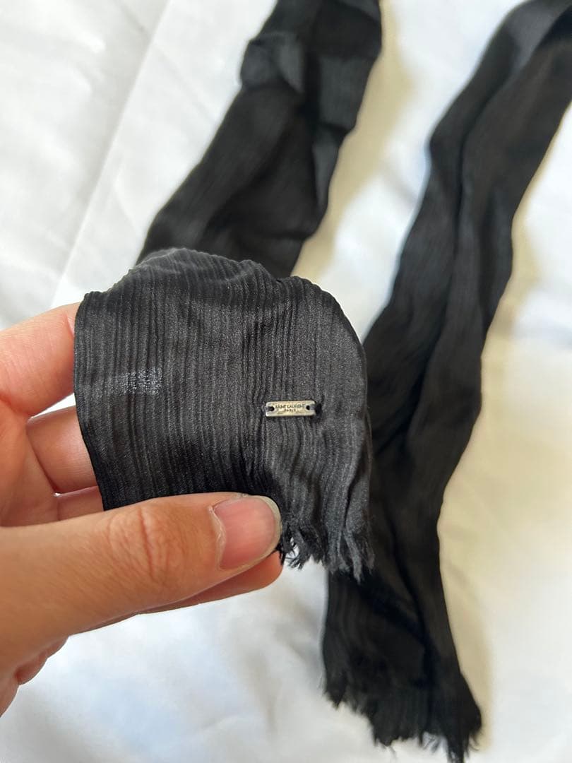 Saint Laurent Paris クラヴァット ネクタイ ナロータイ