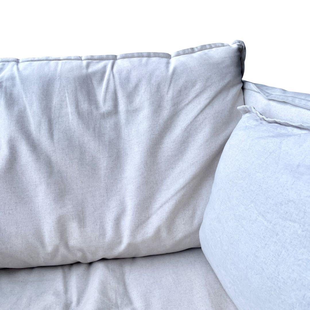 【廃盤品】 ikea イケア バックセーレン 1.5人掛 ナチュラル ホワイト