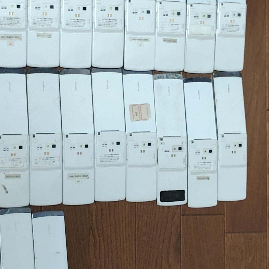 【ジャンク】 ガラケー au K002 7台 ソフトバンク 840P 43台 白