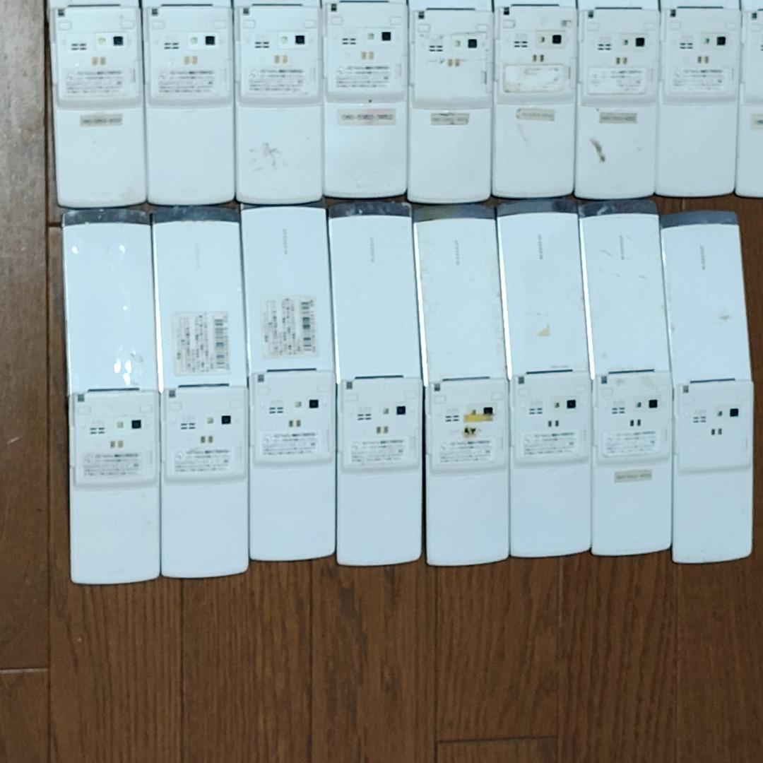 【ジャンク】 ガラケー au K002 7台 ソフトバンク 840P 43台 白