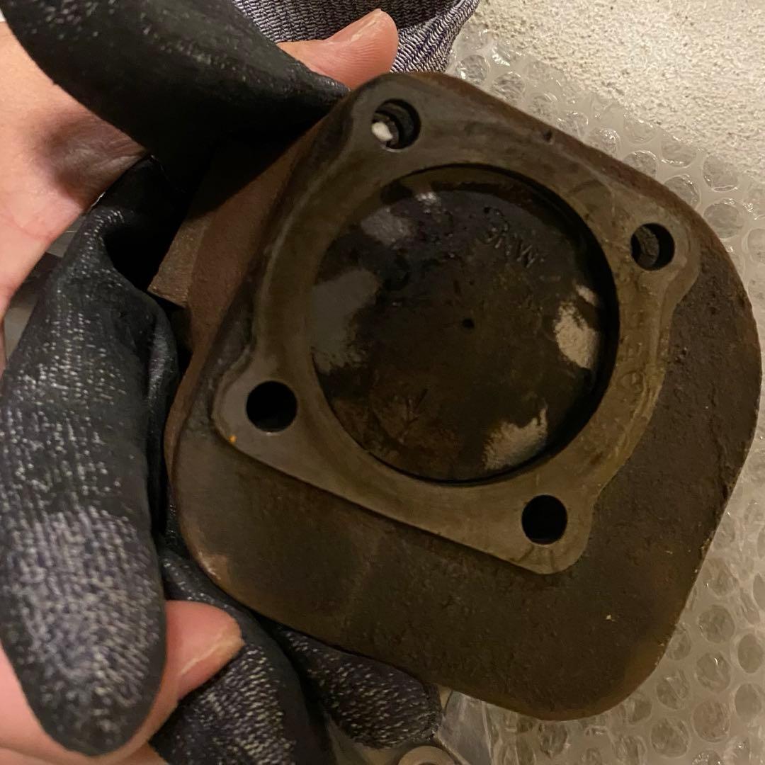 ジョグ JOG90用 純正シリンダー、ピストンセット　※新品シリンダーヘッド付き