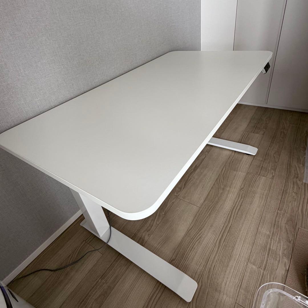 【Raki】FlexiSpot E7 pro 電動昇降デスク ホワイト