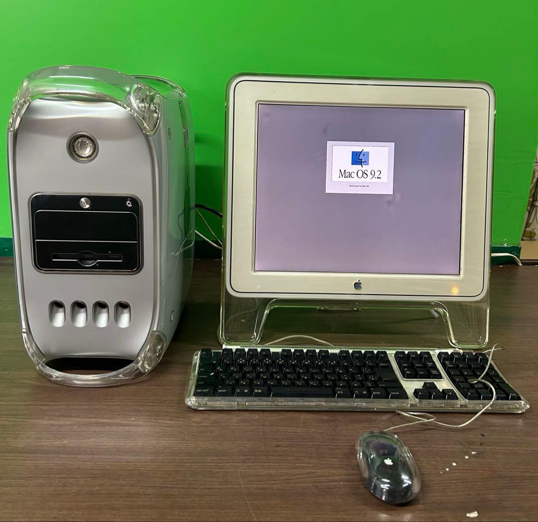 動作商品　power Mac Ｇ4 MDD 1.と１０.3パンサー 4枚組など