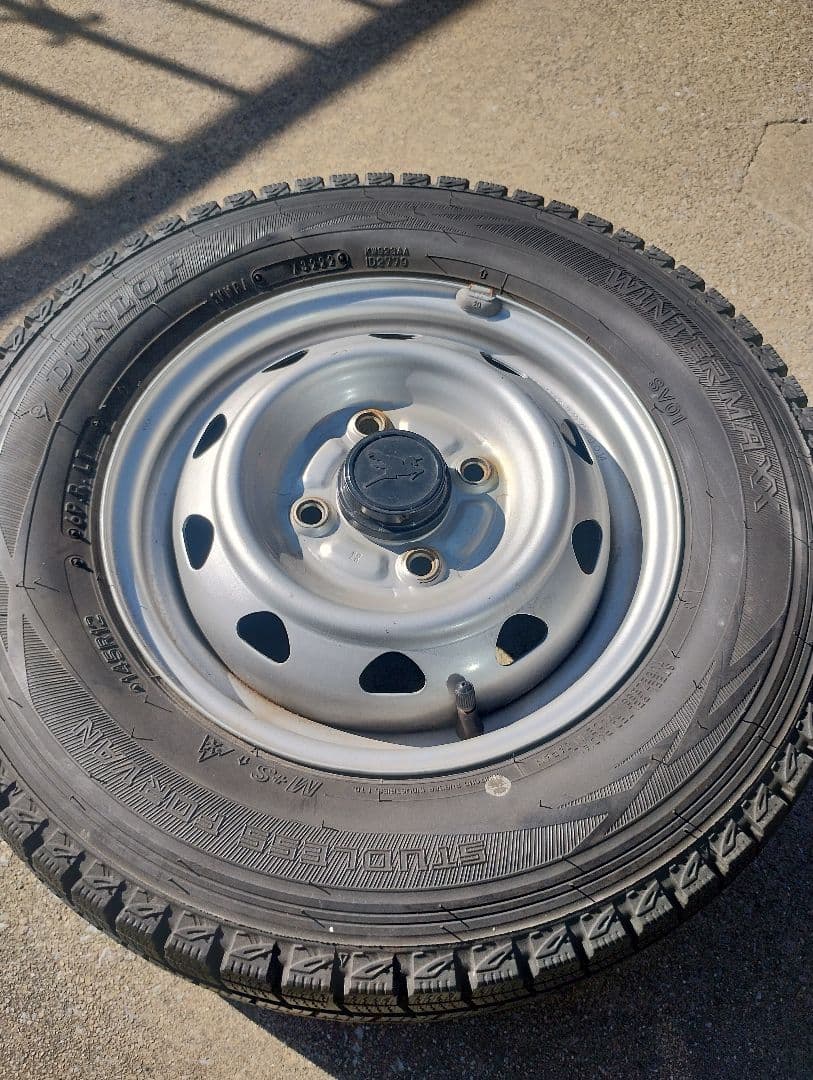 ※商品説明必読※スタッドレス 145R12 6PR スタッドレスセット ①