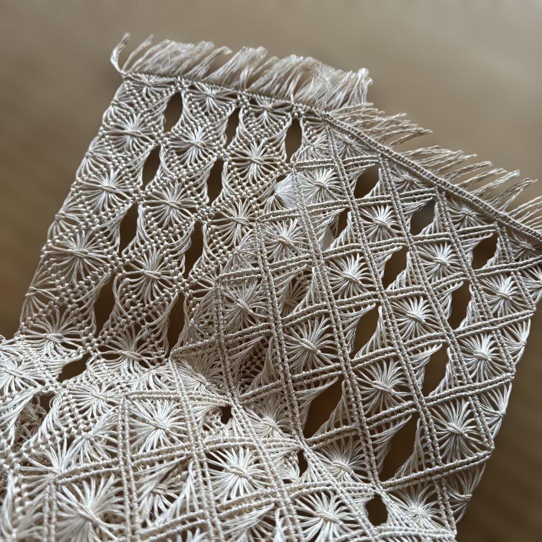 値下げ　誉田屋源兵衛　芭蕉布半幅帯　新柄