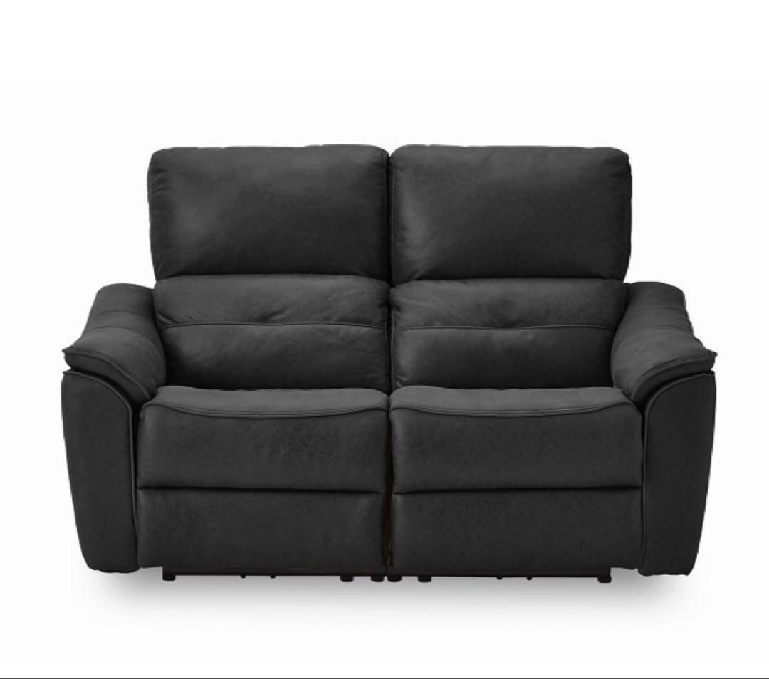 関家具　リラックスフォーム　電動リクライニングソファ2人掛け