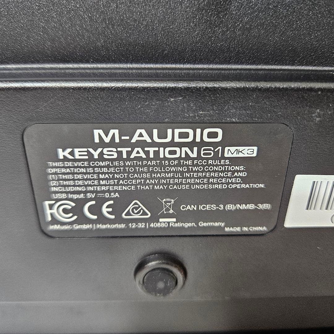 DTM・DAW M-AUDIO KEYSTATION 61 MK3