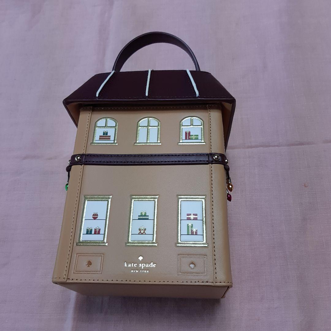 新品 ケイトスペード クリスマス ハウスのバッグ アルベロベロ ファン