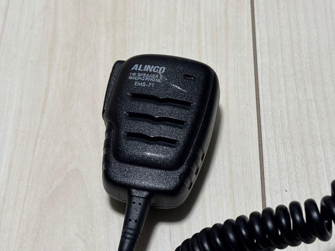 アルインコ　ネジ込み式防水プラグ機共用　防水スピーカーマイク　EMS-71