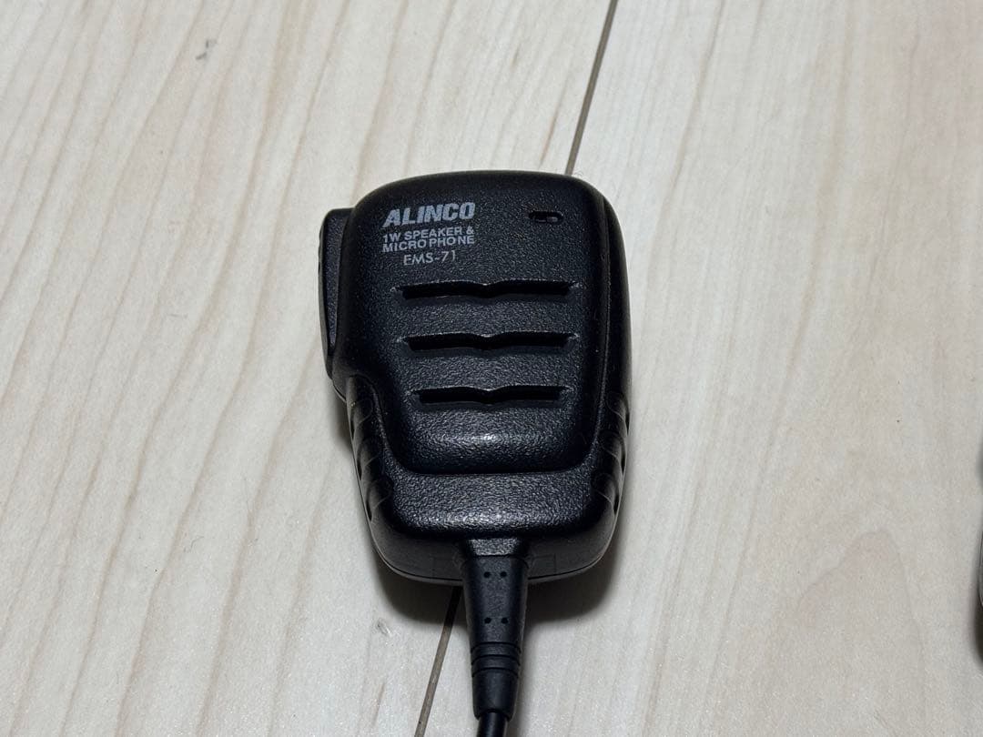 アルインコ　ネジ込み式防水プラグ機共用　防水スピーカーマイク　EMS-71