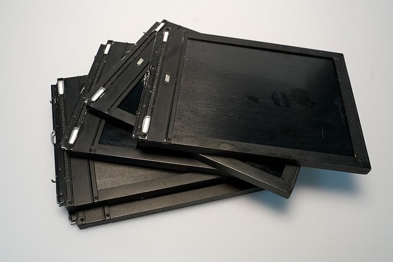 FIDELITY 8×10 カットフィルムホルダー 5点