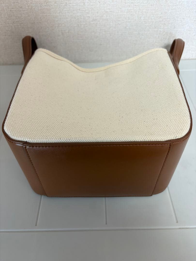 XNIHILO ハンドバッグ ショルダーバッグ コットンキャンバス ナッパレザー