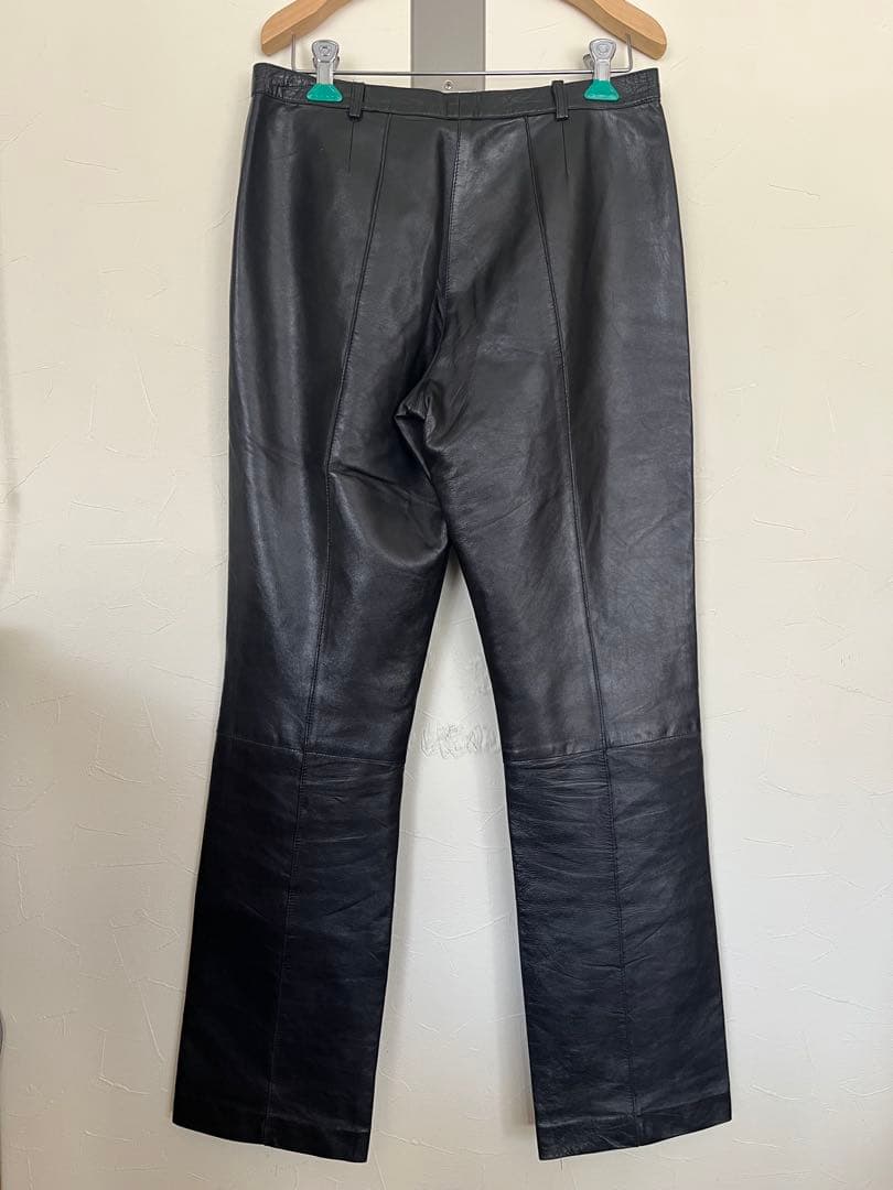 BOTTEGA VENETA ボッテガヴェネタ レザーパンツ レザースラックス