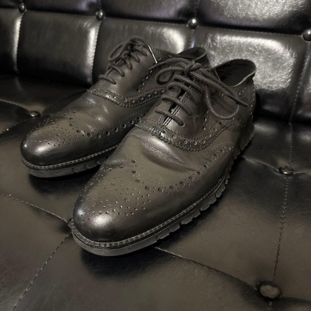 極美品！　コールハーン　ゼログランド　ウイングチップ　オックスフォード　26.0