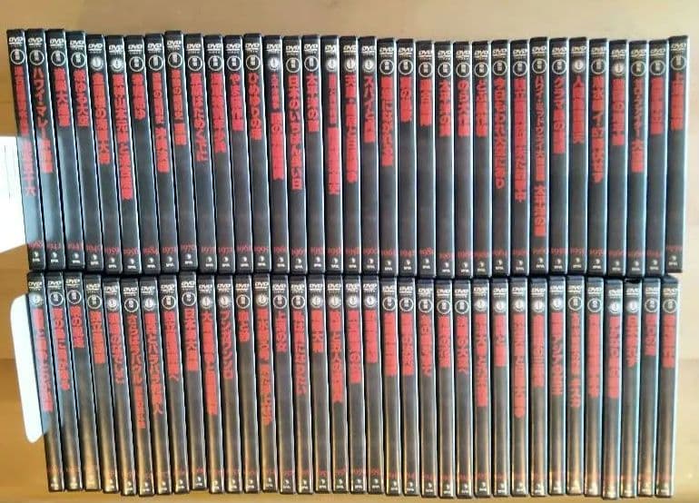 戦争映画DVD 全巻セット70枚