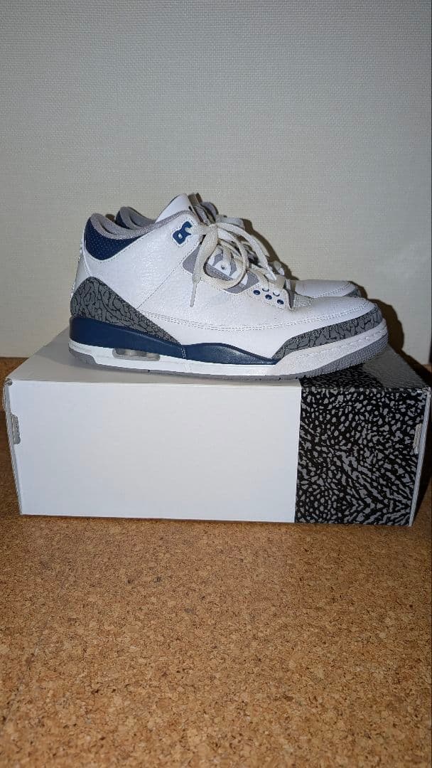 Air Jordan 3 MIDNIGHT NAVY/ミッドナイトネイビー