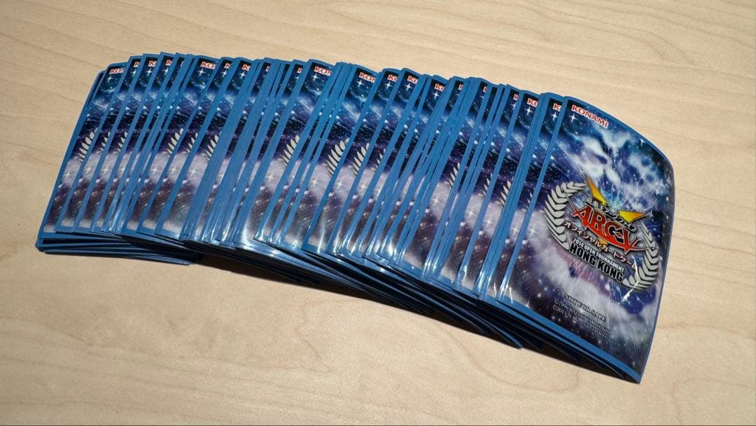 遊戯王 アジア 香港オープン 2014 プロモスリーブ 85枚