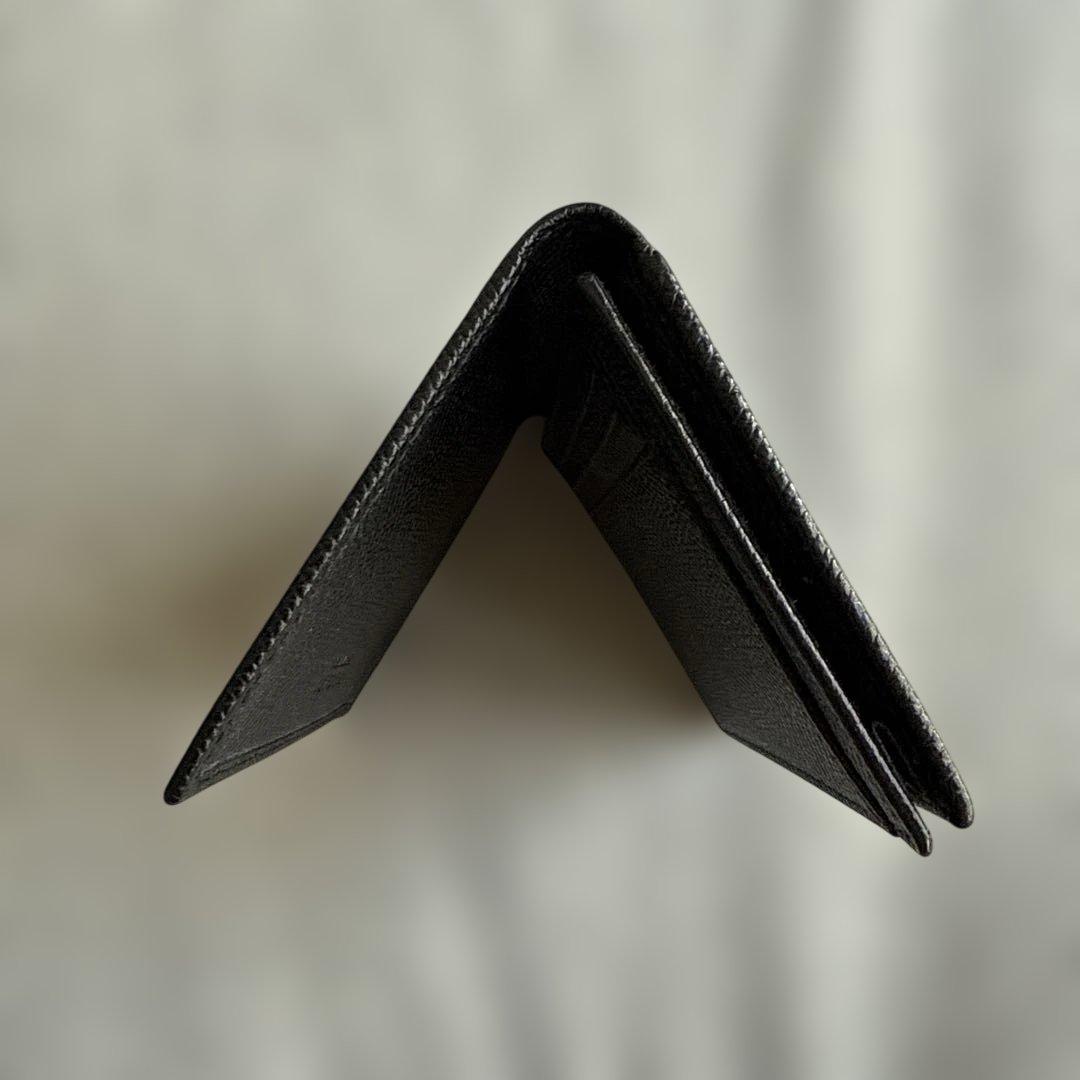 BVLGARI 黒レザー名刺入れ