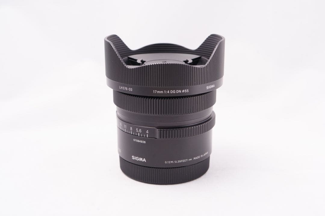 ラインハルト　SIGMA 17mm レンズ