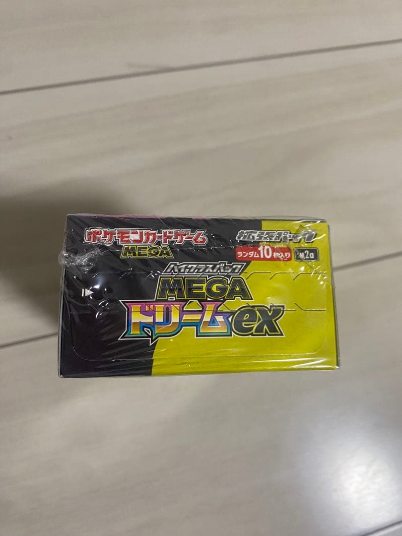 ポケモンカードMEGA ドリームEX BOXシュリンク付き