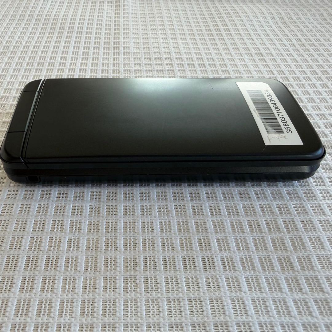 【極美品】DIGNO ケータイ3折りたたみ式携帯電話 902KCブラック