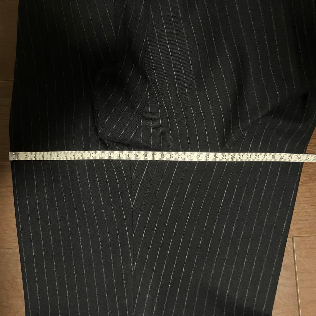 【秋冬最終セール‼️ビームスFオーダースーツ】カシミア混イギリス生地・ネイビー48