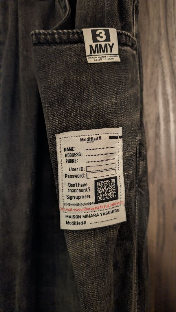 【メロンボール様】MIHARA YASUHIRO Light Denim