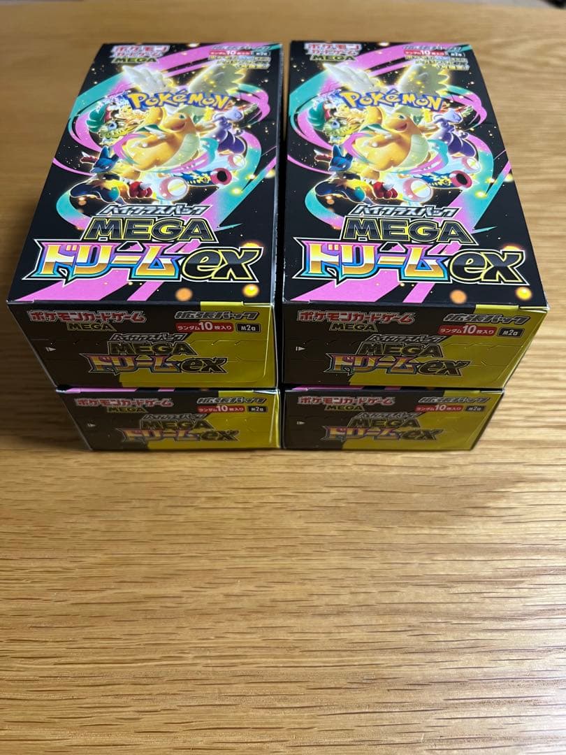 ぽんちゃん　メガドリームex 4box