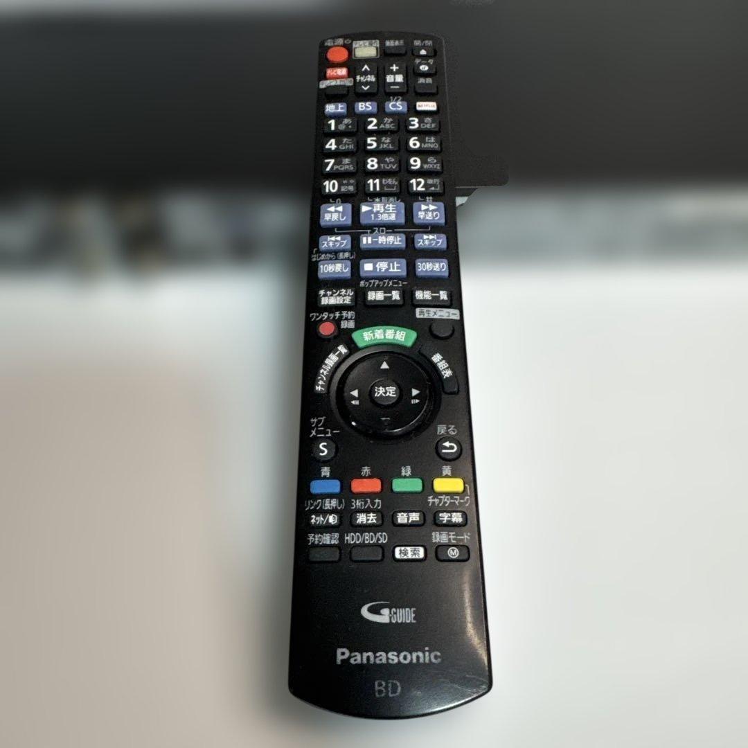 Panasonic ブルーレイレコーダー　DMR-BW1050 2018年製