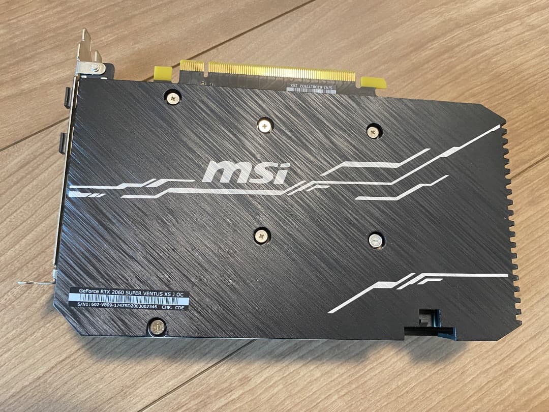 グラフィックボード・グラボ・ビデオカード MSI GeForce RTX 2060 SUPER VENTUS oc