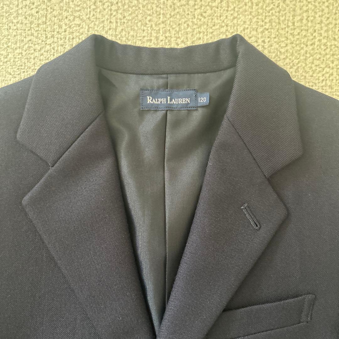 入学式、七五三に♪Ralph Lauren ネイビー スーツ 120サイズ