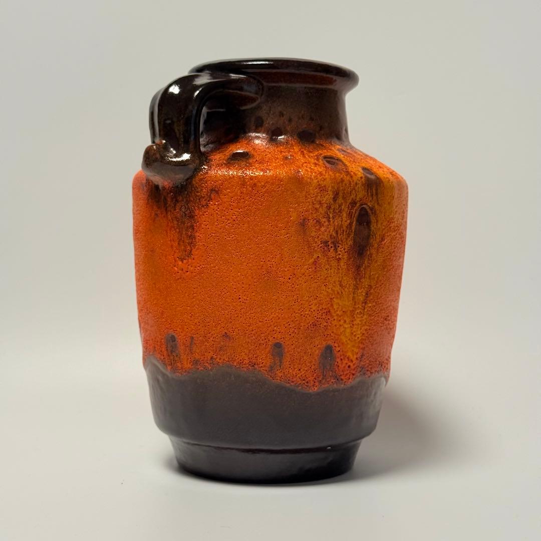 【Carstens】20cm fat lava ファットラバ ビンテージ 花瓶