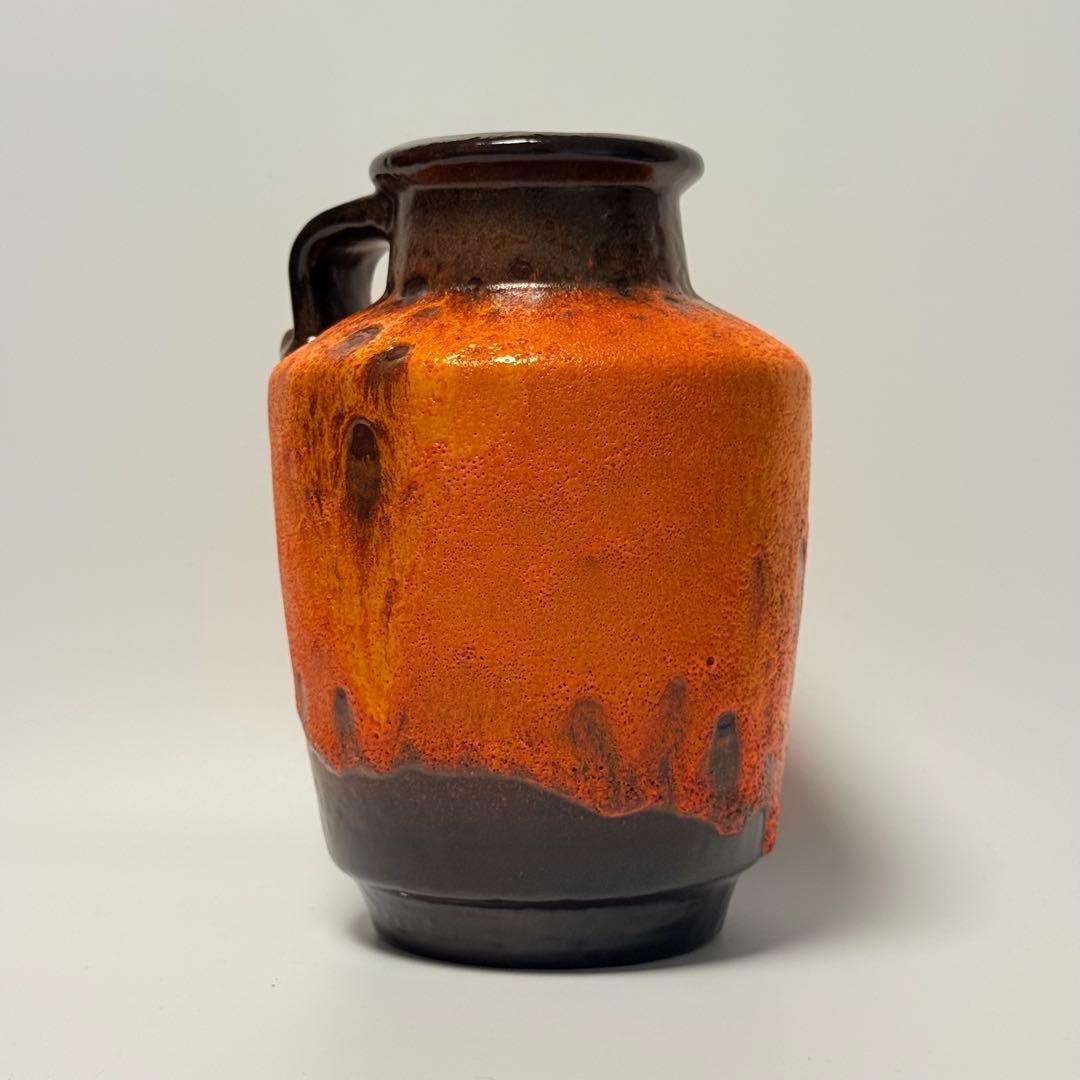 【Carstens】20cm fat lava ファットラバ ビンテージ 花瓶