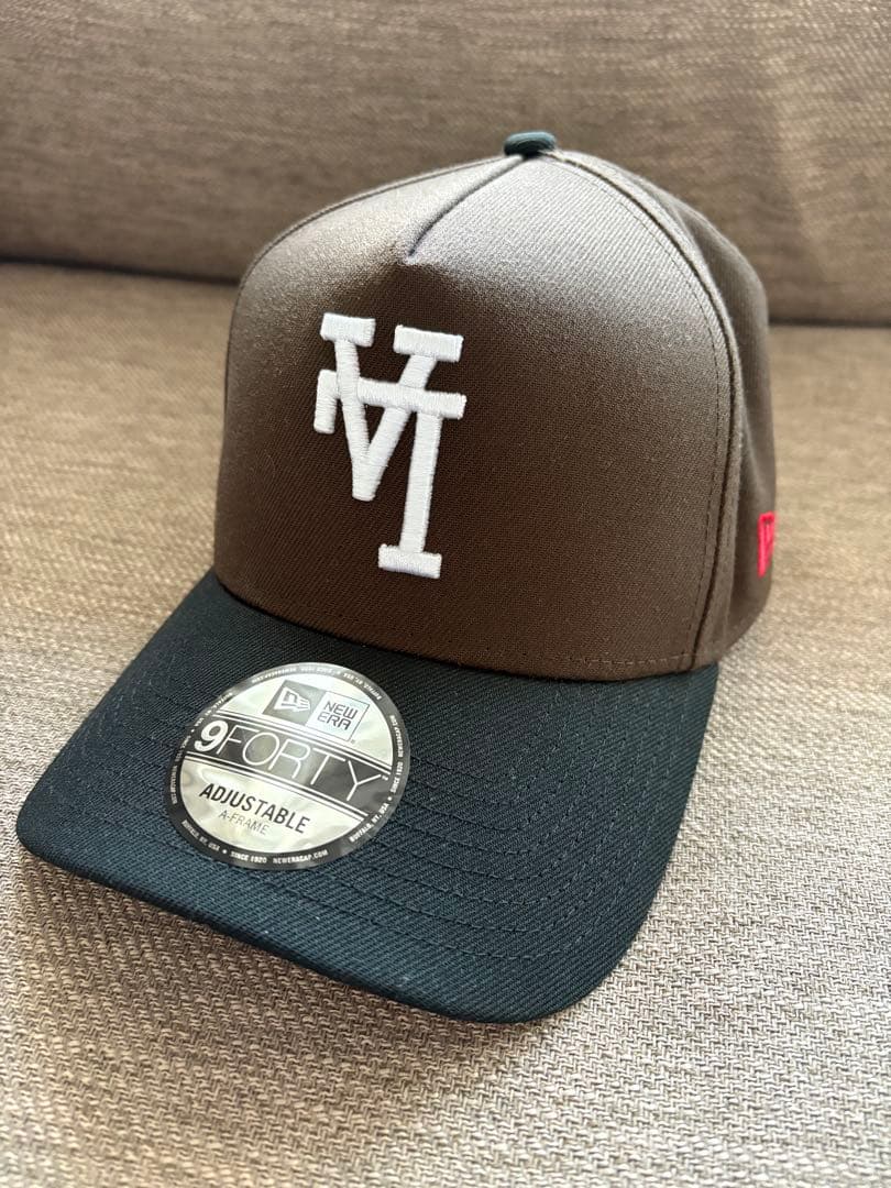 海外限定 ニューエラ 9Forty A-Frame ドジャース 50周年記念